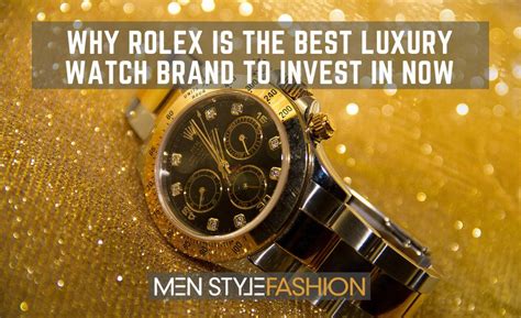 why invest in rolex